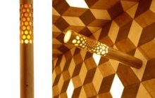 Бамбуковые отделочные панели Bamboo LED со светодиодной подсветкой